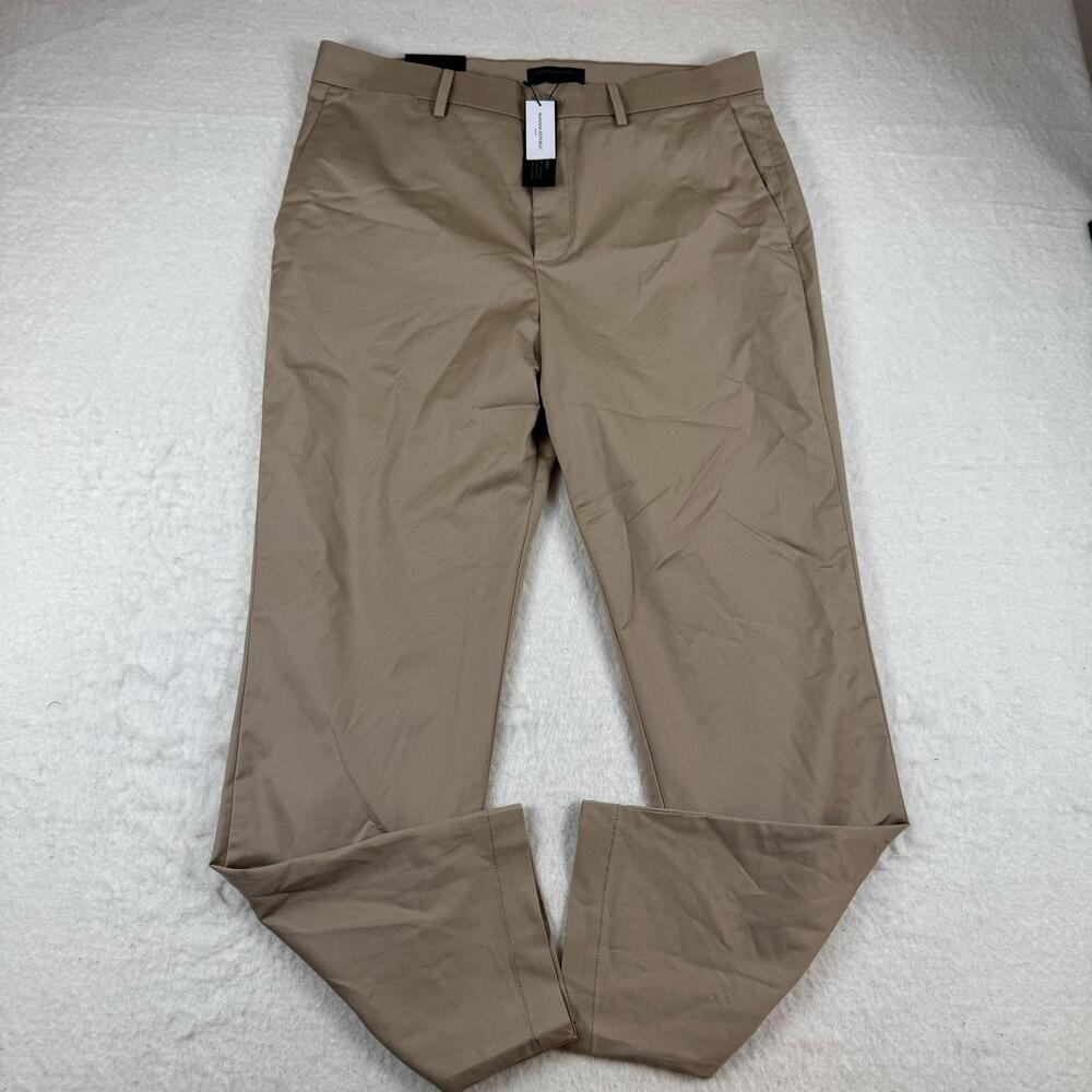 Banana Republic Pants Mens Size 34x30 Beige Core Temp Chino Slim Fit Stretch